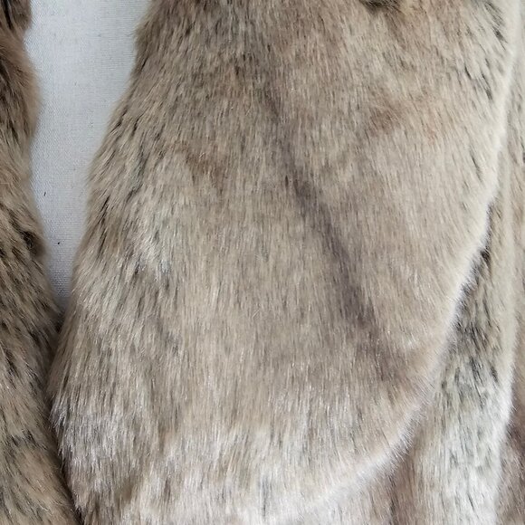 Pamela McCoy Faux Fur Coat Womens XL,  Mid Length Faux Mink - Picture 4 of 15